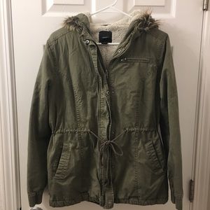 Olive green jacket